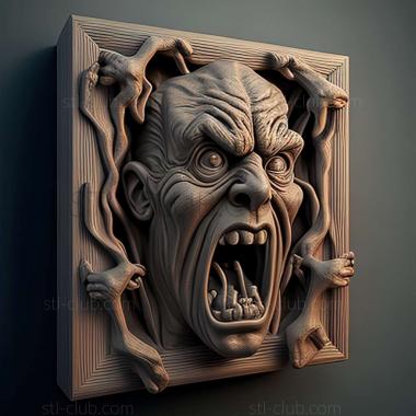 3D model horror (STL)